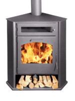 Eckholzofen mit Backofen JUAN PANADERO R2 HORNO 8 Kw